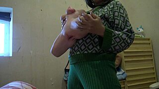 wake up stepson and creampie your pervy stepmom's real doll pussy