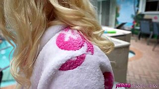 stepdaddy cream all over my young boobs please