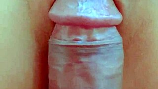 desi college coed rubs wet pussy to orgasm in closeup creampie fuck