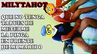 Peruvian slut seeks mature daddy to anal fuck in front of cuck husband