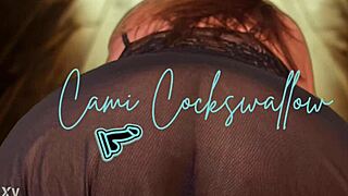 bbw milf in lingerie moans riding fat cock cowgirl style