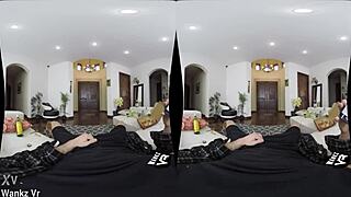 WankzVR's Shaved Blonde Squad Delivers Hardcore Group Pussy Action