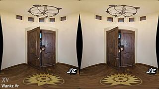 WankzVR's Shaved Blonde Squad Delivers Hardcore Group Pussy Action