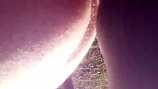 daisyjo1975 pegs guy hard outdoors in retro blue film