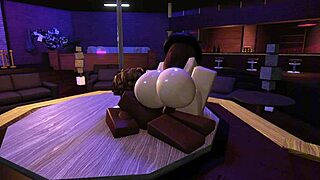 i'm riding this big black cock into her massive ass and tits