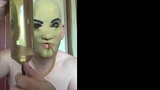 i beg for your hot piss to swallow please masked lover