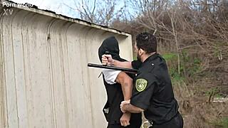 May Thai In Stockings Takes Dp From Cops With Deepthroat And Facial Cum!