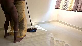 devar teases indian maid's curves before wild fuck