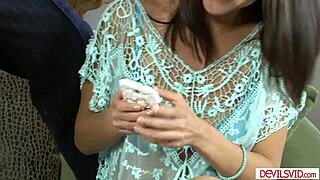 Pervy Old Man Pounds Stepdaughter's BFF Hard