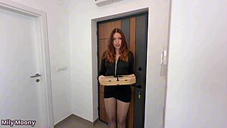 god this big booty delivery girl's wild sex on black friday was insane pov