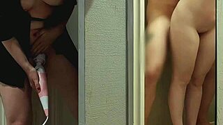 wife masturbates hidden while i fuck escort