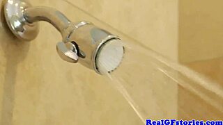 lingerie housewives take double anal penetration in hot group shower