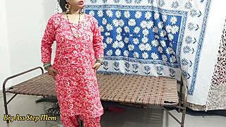 Desi Stepmom's Secret Boyfriend Fantasy Unfolds?