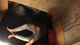 Chubby Japanese Schoolgirl 18+ Big Saggy Tits Gets Secret Massage Undress