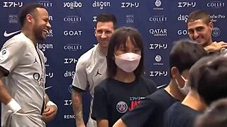 Neymar and Messi share intense PSG and Barcelona moments.