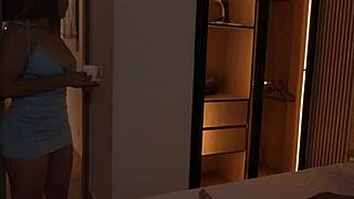 whoa, busty stepmom catches stepson jerking and gets huge surprise!