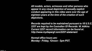 super soaked diaper clings tight during my smooth wet shave session