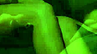 Stepdaughter licks stepmom's pussy while stepdad's away fingering!