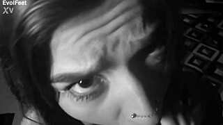 raven's sexy feet make her crave endless licking and sucking