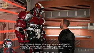 Through spacetime 53 unfolds an erotic game adventure