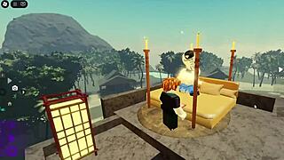 Lucky Bacon pounds cute teasing girl's tits and ass rough