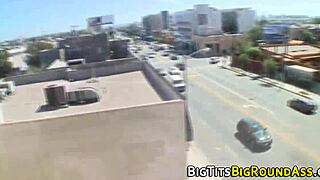 oiled big ass babe bent over doggystyle big tits tattoo