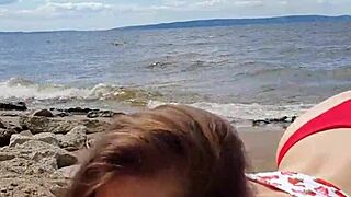 Beautiful Cristallgloss Deepthroats Monster Cock by River in 4K