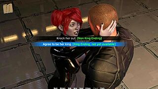 Through spacetime 53 unfolds an erotic game adventure