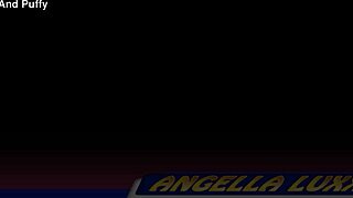 Wet blonde czech pussy throbs as glass dildo makes her squirt hard 💦🔥