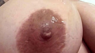 whoa these big tits are overflowing with hot cum 💦🍈🍈