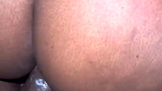 Brea's phat chocolate ass takes bbc creampie doggystyle pov