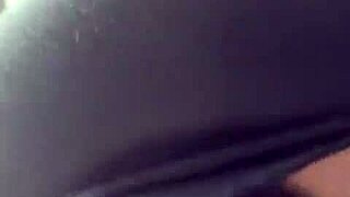 Wanna play with this pink pussy under her dress in the car?