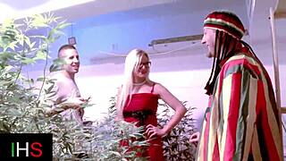 sexy milf mommy double teamed cowgirl doggy with cumshots