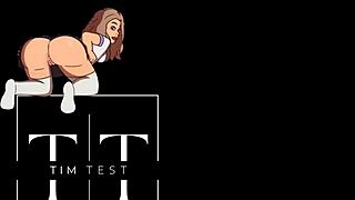 muscular stud destroys vicky golden's tight ass atm rough creampie finish