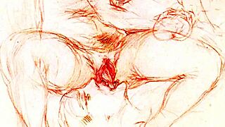 i love these vintage erotic antique drawings