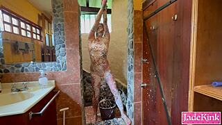 Obeying Master's Instructions Body Writing Humiliation Slave Session