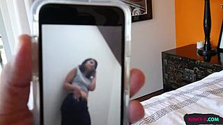 Stepsister Penelope Reed Tastes My Monster Cock Cum Swallow Surprise