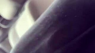 Wanna play with this pink pussy under her dress in the car?