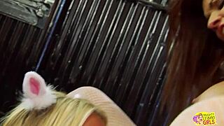 Naughty Euro babes dildo fuck with hot blondes 👯‍♀️💋🍆