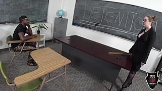 miss andy ray's pussy pounded rough by rome major in detention