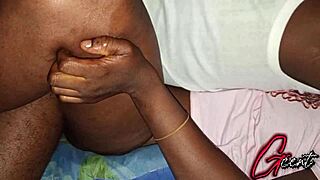 gf screams in missionary as masseuse friend penetrates deep