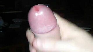 imagine jerking off while watching this hot tranny cumshot explosion