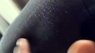 Wanna play with this pink pussy under her dress in the car?