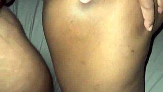 Brea's phat chocolate ass takes bbc creampie doggystyle pov