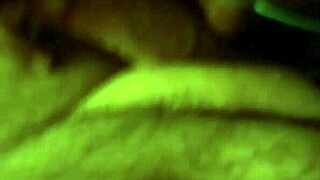 curly glasses girl deepthroats cock on hidden cam!