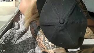 perfect blonde milf shakes big ass and huge tits wildly