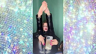 sissy your voice too girly lemme train ya squeal good girl style fer me