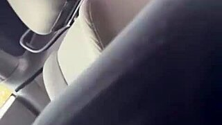 Wanna play with this pink pussy under her dress in the car?