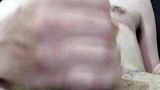 Andr� jerks his cock close-up for 10 hot minutes in Sorocaba SP enhanced edition