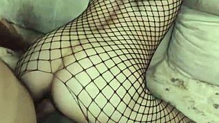 I opened my skinny wife's tight ass!!